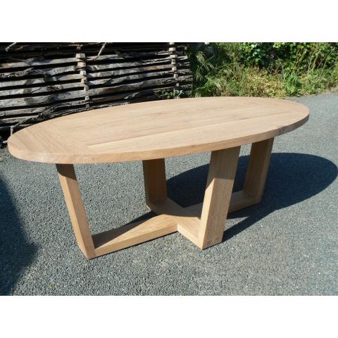 Table de salon oval