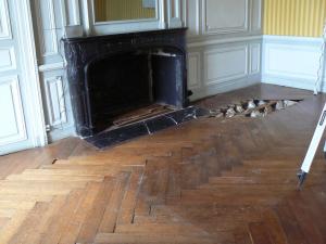 Parquet Château Montgeoffroy à Mazé